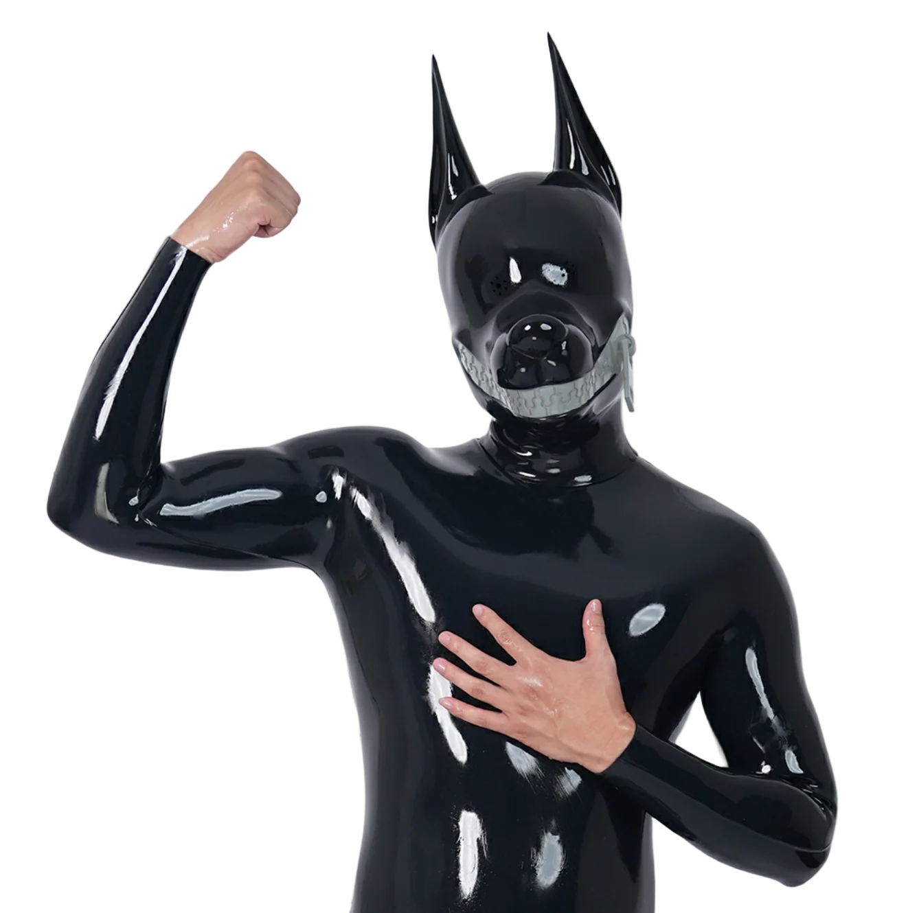 Furrjoi Zipper Dog Hood Perforated Eyes - Image 4