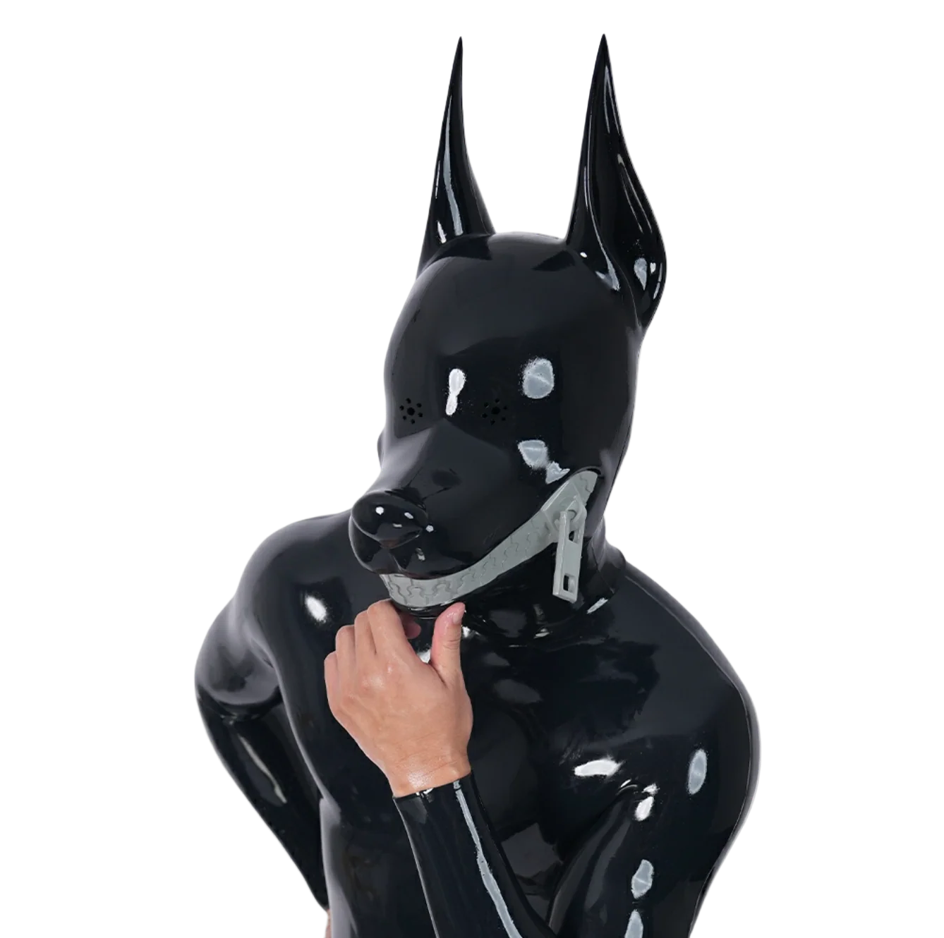 Furrjoi Zipper Dog Hood Perforated Eyes - Image 5