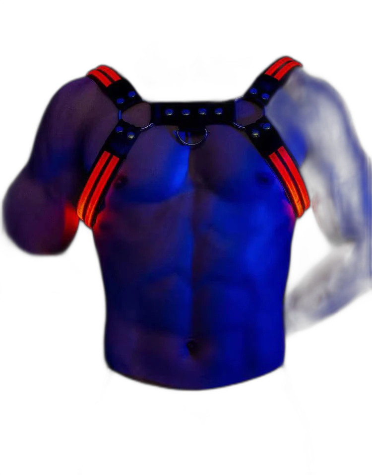 Led Halo Harness Red - Image 3