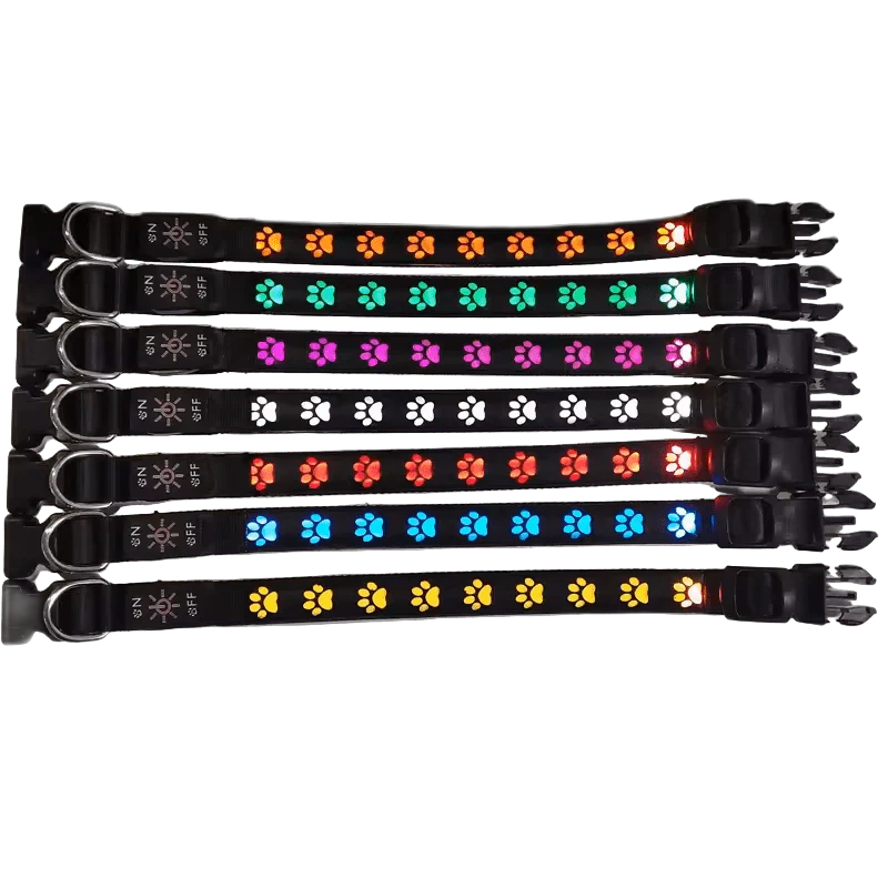 Paw Print Glow Collar - Image 7